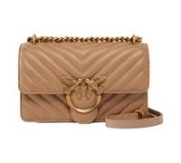 PINKO- Mini Bolso Love Beige Cuero Chevron- Bags- Mujer- Beige- ONE SIZE- Mini Bolso Love Beige Cuero Chevron
