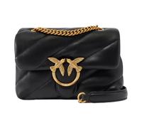 Pinko Love Mini Puff Cl Sheep Borla, Bolso Mujer, Talla Única, Z99q_negro-antiguo Gold, Talla única