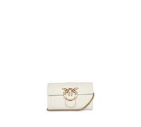 PINKO- Monedero Love Birds Blanco con Cadena- Bags- Mujer- Blanco- ONE SIZE- Monedero Love Birds Blanco con Cadena