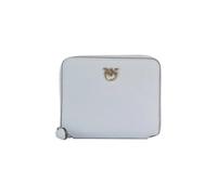 Pinko Monedero Taylor Zip Around Wallet Azzurro Celeste Azul Claro
