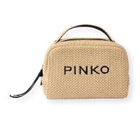 PINKO- Necessaire Rafia- Bags- Mujer- Beige- ONE SIZE- Necessaire Rafia