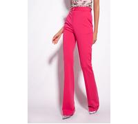 PINKO Pragmatico Pantalone Punto Stoffa Scuba Raspberry Red Talla: 40 | Pantalones Outlet | Mujer | Rosa