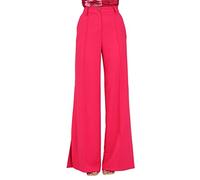 Pinko PUREZA Pantalone Crepe Fluido, P87_Fuxia, 46 para Mujer