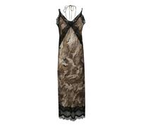 PINKO- Rabbocco Midi Dress- Dresses- Mujer- Multicolor- L- Rabbocco Midi Dress