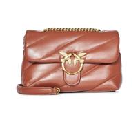 PINKO- Ruggine Bolso de Hombro Maxi Acolchado Oblicuo- Bags- Mujer- Marrón- ONE SIZE- Ruggine Bolso de Hombro Maxi Acolchado Oblicuo