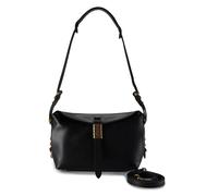 PINKO Saddle Bolsa de hombro Piel 23 cm negro