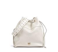 Pinko Secchiello Classic Bucket bag blanco, cuero, mujer