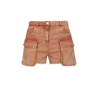 PINKO Sparta Shorts Chestnut/cognac Brown Talla: 26 | Pantalones Cortos Outlet | Mujer | Marrón