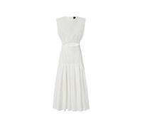 PINKO- Suzzara Midi Dress- Dresses- Mujer- Blanco- S- Suzzara Midi Dress