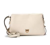 PINKO Triplet Bolsa de hombro Piel natural 26 cm beige