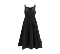 PINKO- Vestido camisero con cuello en V- Dresses- Mujer- Negro- S- Vestido camisero con cuello en V