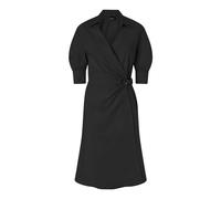 PINKO- Vestido Corto Aline de Algodón Elástico- Dresses- Mujer- Negro- M- Vestido Corto Aline de Algodón Elástico