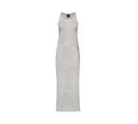 PINKO- Vestido Gris con Hilo Metálico- Dresses- Mujer- Gris- M- Vestido Gris con Hilo Metálico