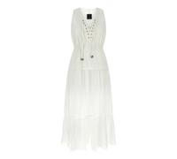 PINKO- Vestido Largo Casarsa- Dresses- Mujer- Blanco- S- Vestido Largo Casarsa