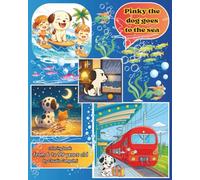 Pinky Goes to the Beach: coloring book from 6 to 99 years old by Claudia Campolmi