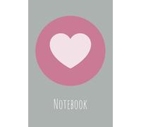 Pinky heart notebook: try to fill the pages with your amazing ideas