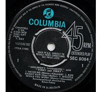 Pinky & Perky - Pinky & Perky - Children's Favourites With Pinky And Perky - 7" EP 1961 - Columbia SEG 8084 - UK Press