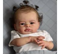Pinky Reborn 20 Pulgadas 50cm Realista Muñecos Bebé Renacer Bebé Muñeca Vinilo Silicona Bebe Reborn Niña Niño Juguete