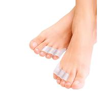 Pinky Toe - Separadores de dedos de gel para dedos superpuestos, separadores de dedos pequeños para frotar, blíster