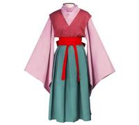 Pinloo Aruka Zorudikku Disfraz de Cosplay Set completo XS-XXL Aruka Zorudikku Wig Halloween Anime Cosplay Disfraz Conjunto Dibujos Animados Personaje Uniforme Traje