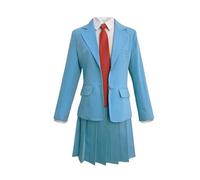 Pinloo Mitsumi Iwakurai Disfraz de Cosplay Traje con Peluca Anime Sousuke Shima Uniforme Mitsumi Iwakurai Halloween Party Disfraces S-XXL