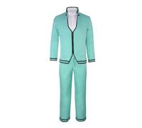 Pinloo Saiki Kusuo Cosplay Disfraces Juego completo Saiki Kusuo Wig Anime Personaje Cosplay Uniforme Hombre Comic Con Costume Carnaval Fiesta Outfit S-3XL