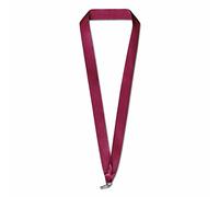 PinMart Color sólido Cuello Lazos - Seleccione su cantidad y Color, 25 Paquete, Granate