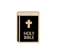 pinmart de la Santa Biblia religiosa Cruz Enamel Lapel Pin
