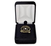 pinmart de terciopelo joyas caja de regalo de Pin de solapa - negro