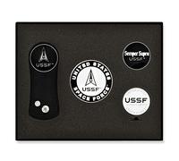 PinMart Juego de regalo de golf con licencia oficial de Estados Unidos, Metal, Sin gemas.