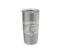 Pinnacles National Park California USA Cóndor Souvenir Vaso térmico de acero inoxidable de doble pared