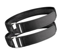 PINNAMAX Correas para portabicicletas con revestimiento de silicona antideslizante extra ancho - Juego de 2 correas ajustables para estabilizar las bicicletas, aptas para el coche, el montaje en pared