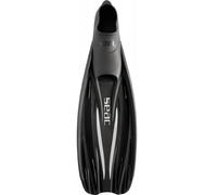 Seac Aletas de buceo F-100 Pro - Ultra ligeras cerradas para buceo y esnórquel Talla 46/47 Negro