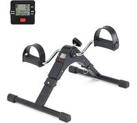 PINNERS Pedales Estáticos Ejercicio para Personas Mayores - Bicicleta Estática Portátil con Pantalla LCD