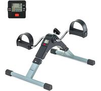 PINNERS Pedales Estáticos Ejercicio para Personas Mayores - Bicicleta Estática Portátil con Pantalla LCD
