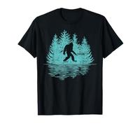 Pino Árboles Bosque Bigfoot Reflexión Vida Silvestre Naturaleza Exterior Camiseta