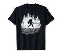 Pino Árboles Bosque Bigfoot Reflexión Vida Silvestre Naturaleza Exterior Camiseta