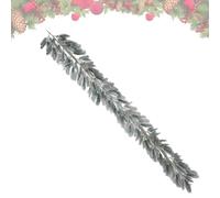 Pino artificial - 78.74 pulgadas | Guirnalda de cedro de PVC - Planta falsa gruesa para decoración interior exterior puerta de entrada sala de estar patio jardín patio pared festival día de acción de
