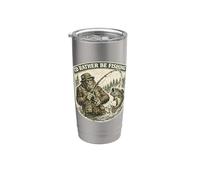 Pino Bigfoot | Retro Sasquatch Bosque Naturaleza Cara Vaso térmico de acero inoxidable de doble pared
