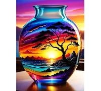 Pino Botella Puzzles,Puzzle de 700 Piezas para Adultos,Frameless Rompecabezas DIY,Pasatiempo Creativo Regalo Diversión