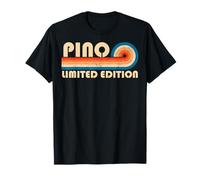 PINO Surname Retro Vintage 80s 90s Birthday Reunion Camiseta