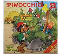 PINOCCHIO 4 / Geschichten der TV ORIGINAL AUFNAHME / 1978 / Bildhülle / Poly # 2961 206 / 2961206 / Deutsche Pressung / 12" Vinyl Langspiel-Schallplatte / Titelmelodie gesungen von Mary Roos / empfohlen ab 4 Jahren /