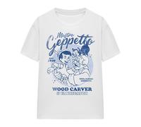 Pinocchio Camiseta de Geppetto para Adultos Unisex (TV19214)