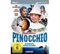 Pinocchio , Die komplette 6-teilige Kult-Serie mit Starbesetzung (Pidax Serien-Klassiker) [3 DVDs] [Alemania]