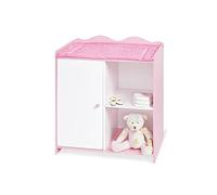 PINOLINO Cambiador de muñecas 'Jasmin', rosa