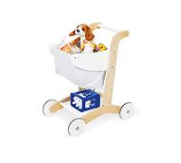 Pinolino Carro Compra 'Erna' Juguetes Infantil, Altura del asa de Empuje 50 cm, para niños a Partir de 3 años