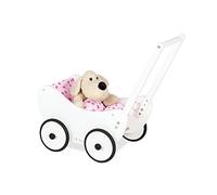 PINOLINO Cochecito de muñeca 'Trixi', blanco, 2 piezas