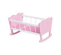 PINOLINO Cuna de muñecas 'Jasmin', 4 piezas, rosa