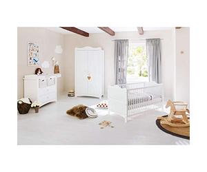 PINOLINO Florentina - Juego completo para habitación infantil, color blanco