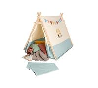 PINOLINO Yuma - Tienda de campaña para niños con 2 Puertas y una Ventana, Color Blanco, 101 x 131 x 106 cm